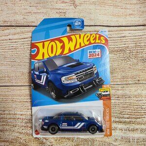 Hot Wheels HW Hot Trucks '22 Ford Maverick Custom, Blue Toy - NEW